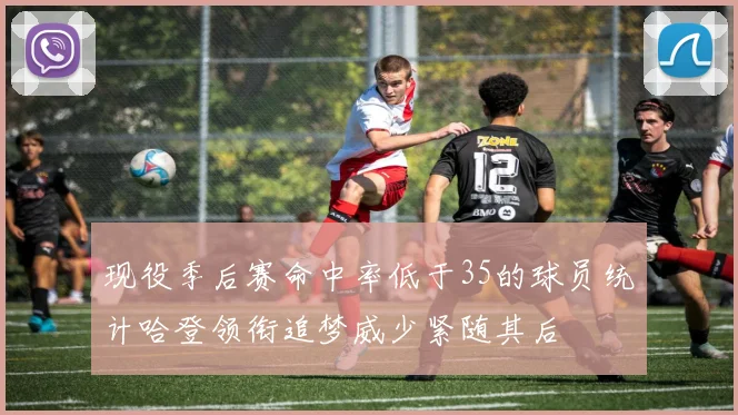 现役季后赛命中率低于35的球员统计哈登领衔追梦威少紧随其后
